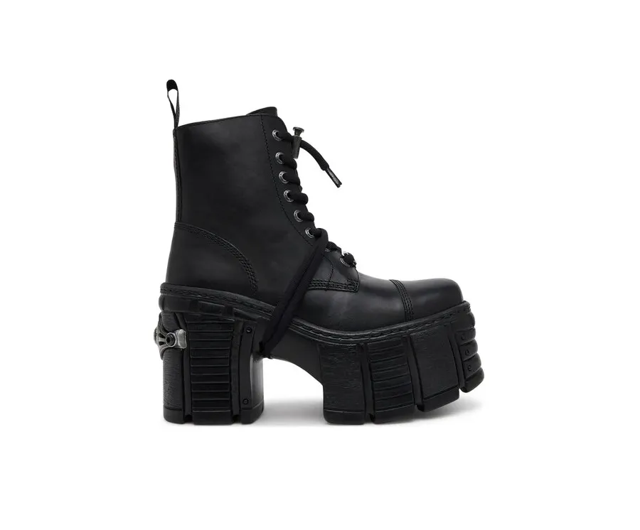 obrazek 1 NEW ROCK Botki M-TM001-C4 Czarny