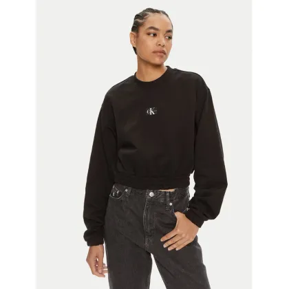 Zdjęcie Calvin Klein Jeans Bluza J20J223535 Czarny Regular Fit