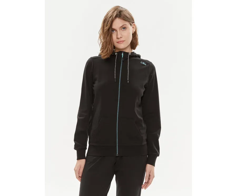 obrazek 1 CMP Bluza 32D8016 Czarny Regular Fit