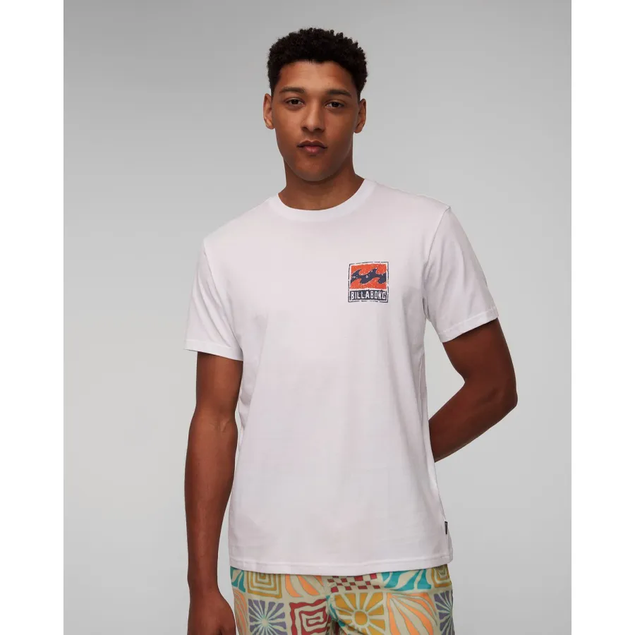 obrazek 1 Biały T-shirt Męski Billabong Stamp