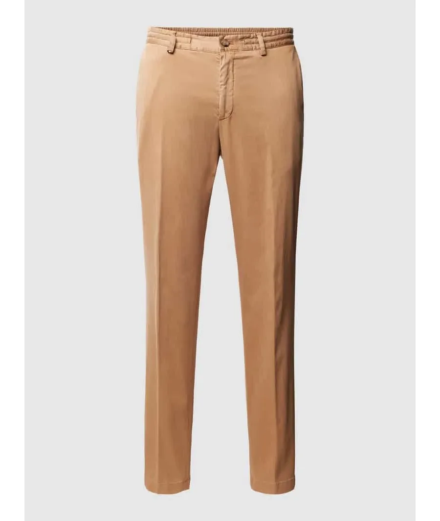 obrazek 1 Chinosy o kroju slim fit z wpuszczanymi kieszeniami w stylu francuskim