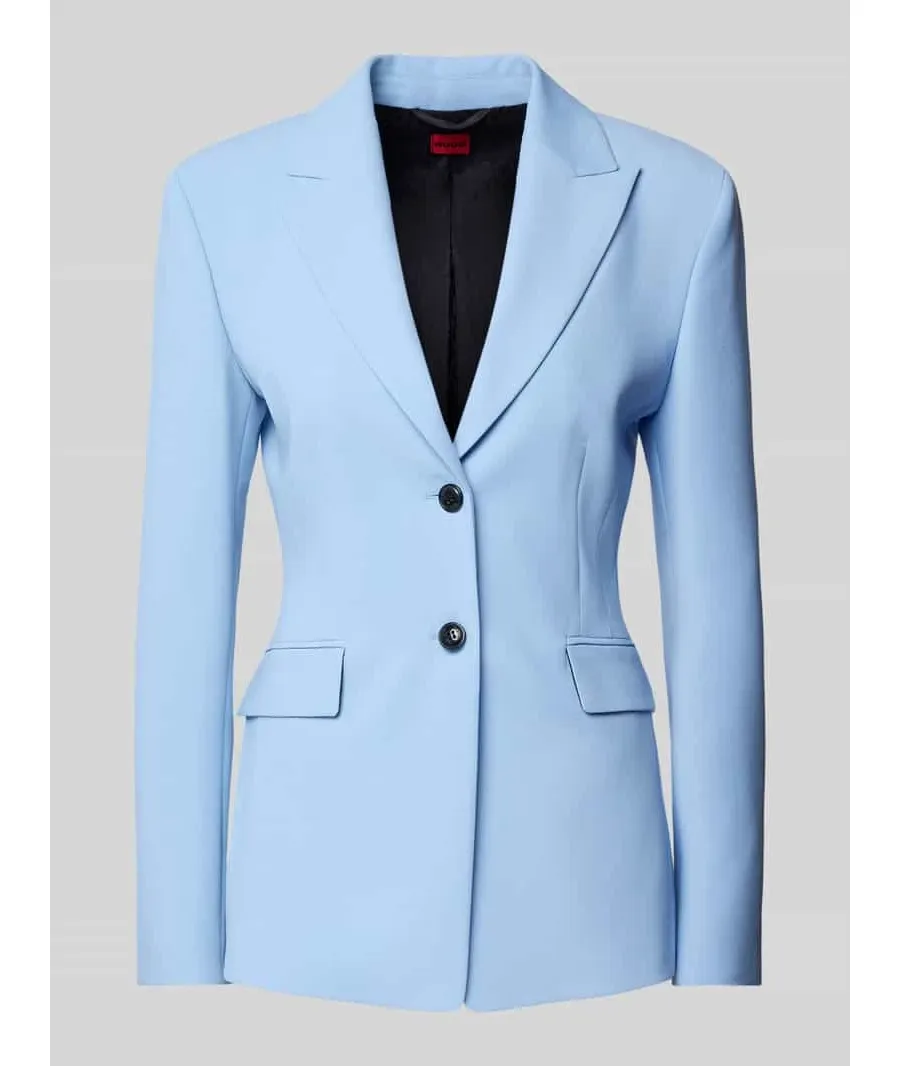 obrazek 1 HUGO Marynarka Asmalla 50540787 Błękitny Slim Fit
