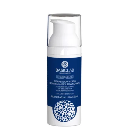 Zdjęcie BasicLab Complementis Trehalozowy krem o lekkiej konsystencji 50 ml Basiclab Dermocosmetics