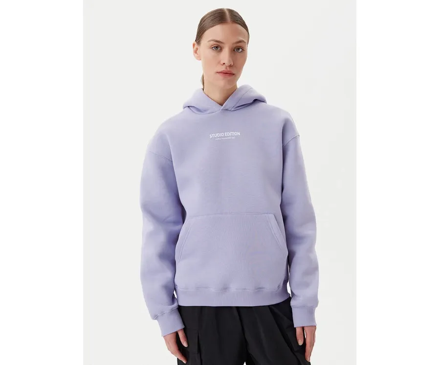 obrazek 1 Alpha Industries Bluza Studio Edition 156042 Fioletowy Regular Fit