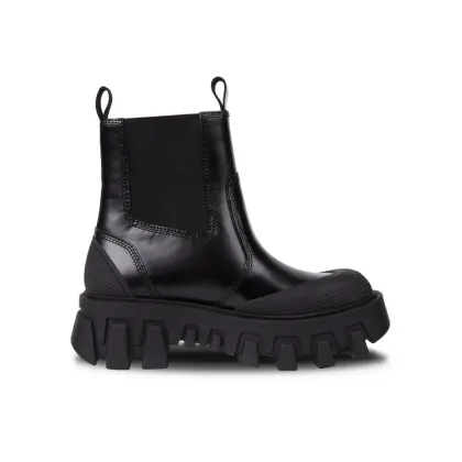 Zdjęcie Tommy Jeans Sztyblety Tjw Chunky Chelsea Mix Material EN0EN02375 Czarny
