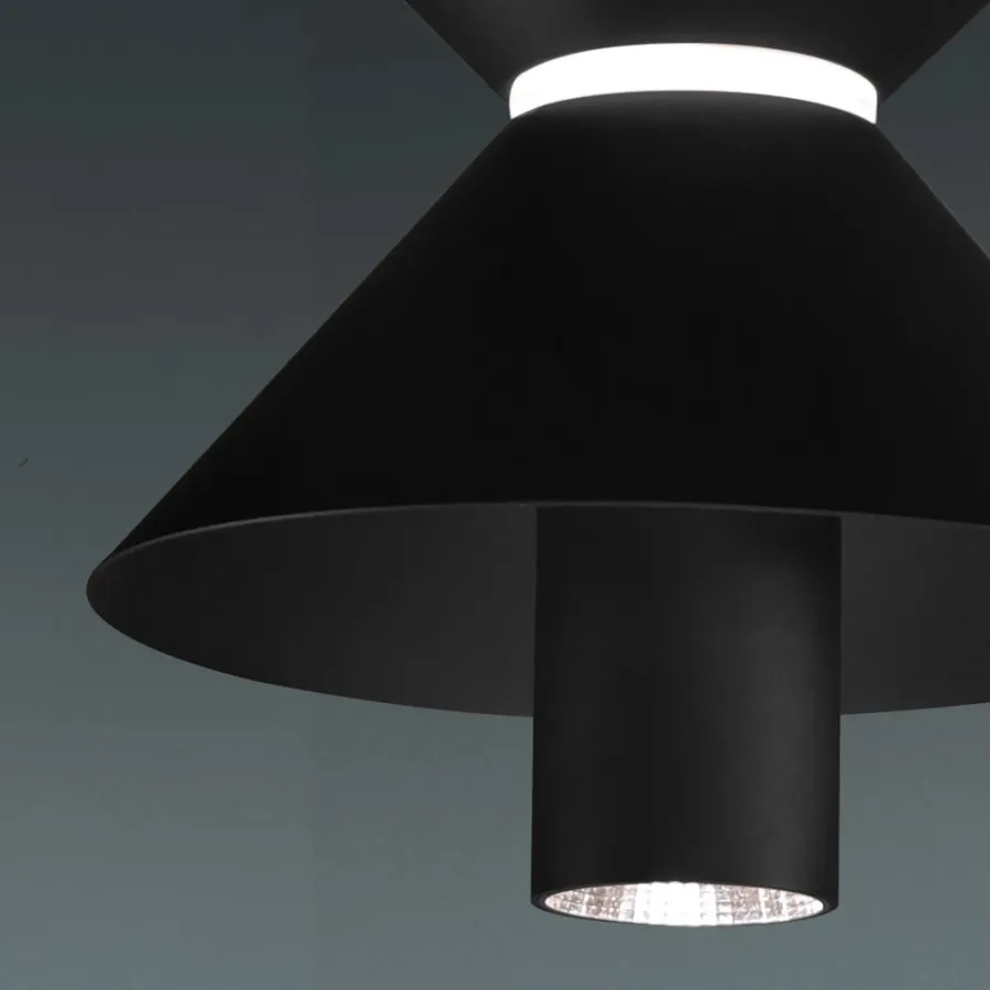 obrazek 2 Włoska lampa wisząca Hollyaudrey w czarnym kolorze