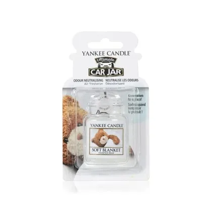 Zdjęcie Yankee Candle Soft Blanket Car Jar Ultimate Zapach do pomieszczeń 24 g