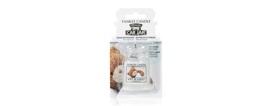 obrazek 1 Yankee Candle Soft Blanket Car Jar Ultimate Zapach do pomieszczeń 24 g