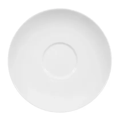 Zdjęcie Porcelanowy okrągły duży spodek pod filiżankę do kawy - Seltmann Weiden