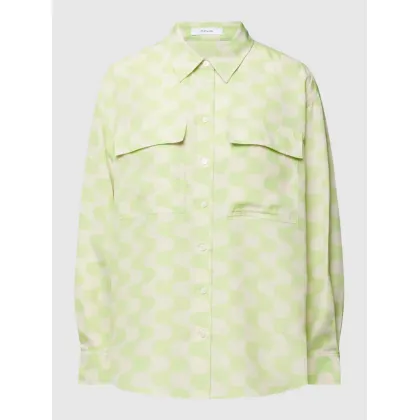 Zdjęcie Bluzka koszulowa z graficznym wzorem model ‘Fridami’