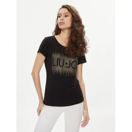 Zdjęcie Liu Jo T-Shirt VA4154 JS360 Czarny Regular Fit