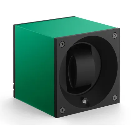 Zdjęcie Luksusowy rotomat z aluminium na jeden zegarek automatyczny