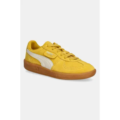 Zdjęcie Puma sneakersy zamszowe Palermo Cobalt Glaze kolor żółty 396463