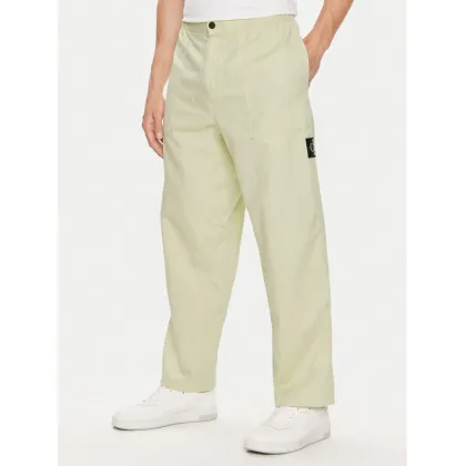 Zdjęcie Calvin Klein Jeans Spodnie materiałowe J30J325126 Zielony Regular Fit