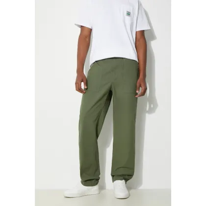 Zdjęcie Engineered Garments spodnie bawełniane Fatigue Pant kolor zielony proste OR299.CT010
