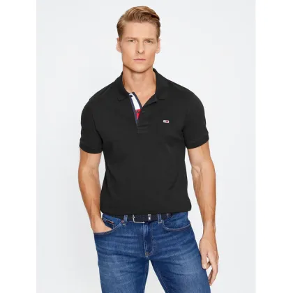 Zdjęcie Tommy Jeans Polo DM0DM15370 Czarny Slim Fit