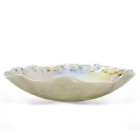 Picture Decorative Italian bowl with pearl stripes