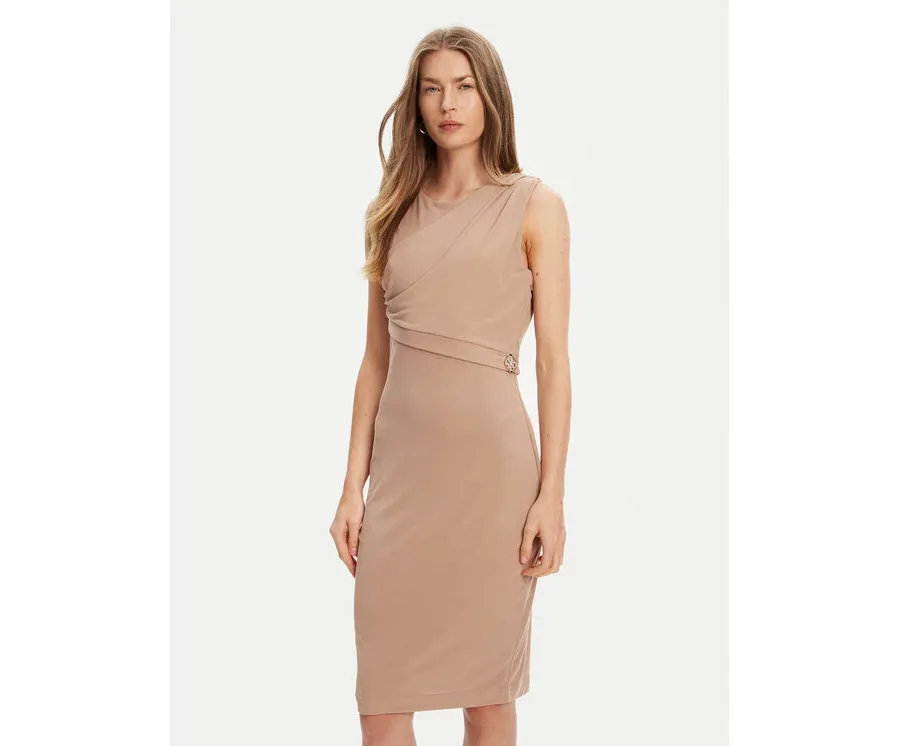 obrazek 1 Guess Sukienka codzienna W5YK27 KAQL2 Brązowy Regular Fit