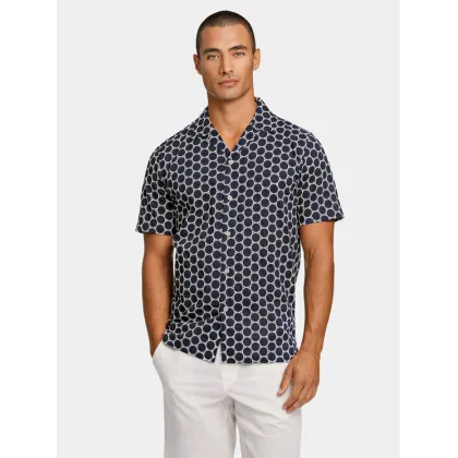 Zdjęcie Lindbergh Koszula 30-203569 Granatowy Relaxed Fit