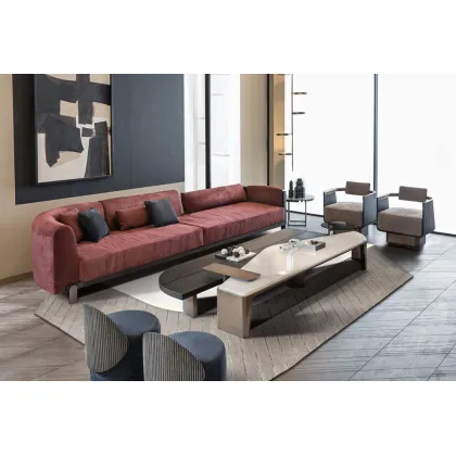 Zdjęcie Minimalistyczna włoska sofa do salonu - Shake