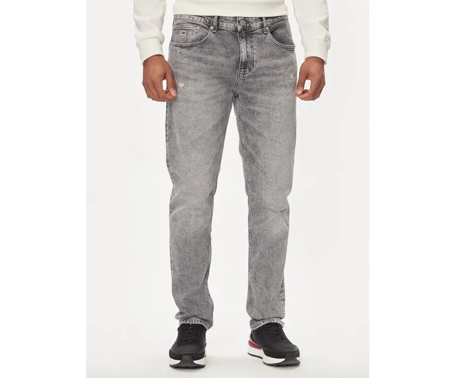 obrazek 1 Tommy Jeans Jeansy Austin DM0DM18739 Szary Slim Fit