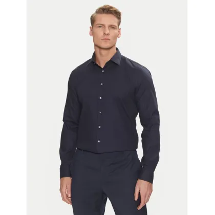 Zdjęcie Calvin Klein Koszula Non Iron Tonal Strct Slim Shirt K10K113848 Granatowy Regular Fit