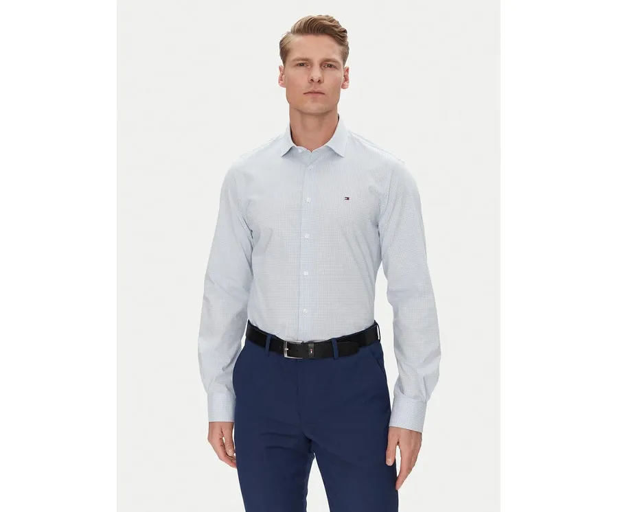 obrazek 1 Tommy Hilfiger Koszula MW0MW38961 Błękitny Slim Fit