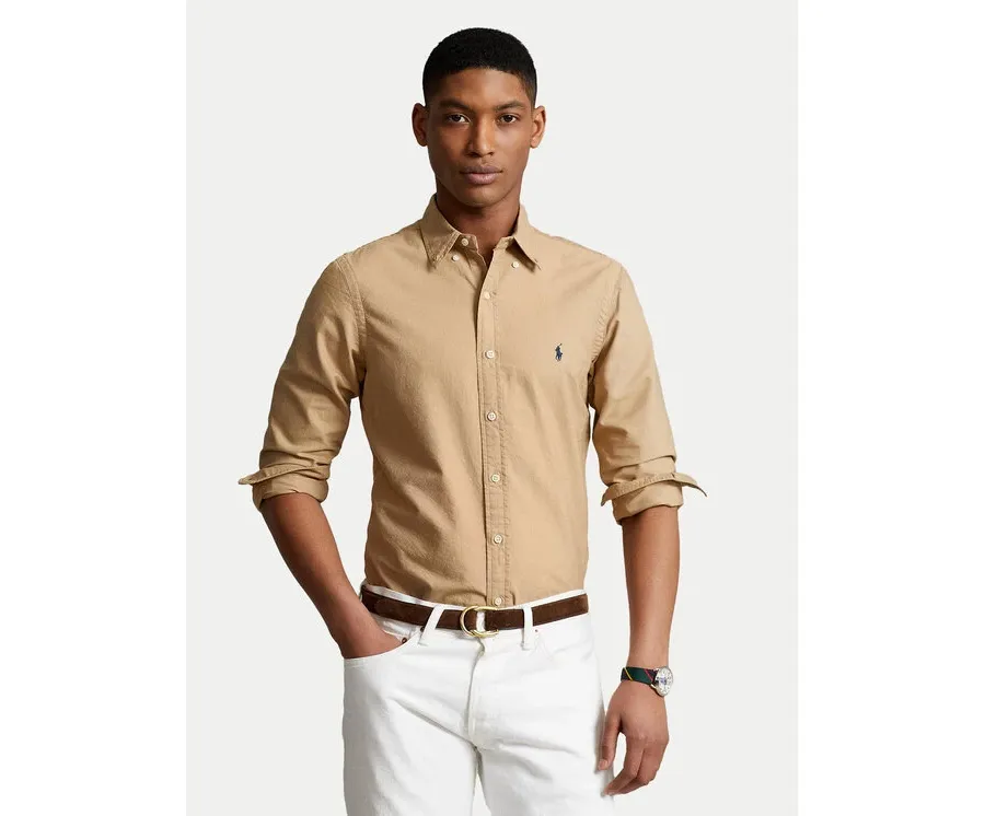obrazek 1 Polo Ralph Lauren Koszula 710889739001 Beżowy Slim Fit