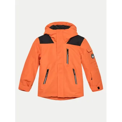 Zdjęcie 4F Kurtka snowboardowa 4FJWAW24TTJAM538 Pomarańczowy Regular Fit