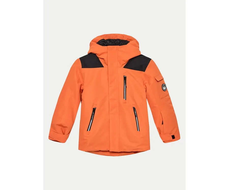 obrazek 1 4F Kurtka snowboardowa 4FJWAW24TTJAM538 Pomarańczowy Regular Fit