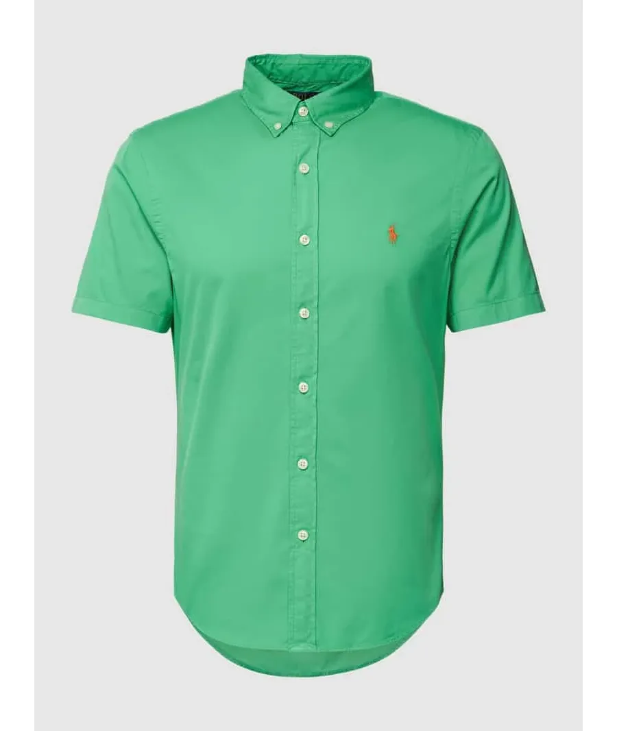 obrazek 1 Koszula casualowa o kroju slim fit z rękawem o dł. 1/2