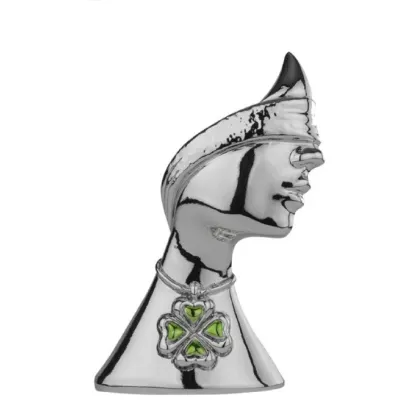 Picture A unique amulet in the shape of a woman's head