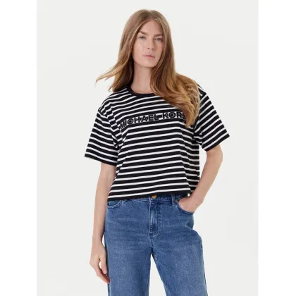 Zdjęcie MICHAEL Michael Kors T-Shirt MT551R9HM7 Czarny Relaxed Fit