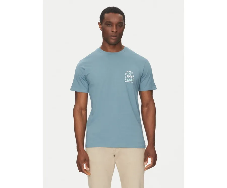 obrazek 1 Billabong T-Shirt EBYZT00308 Niebieski Regular Fit