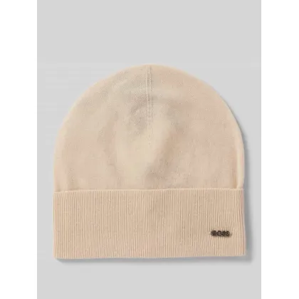 Zdjęcie Czapka beanie z aplikacją z logo model ‘Lari’