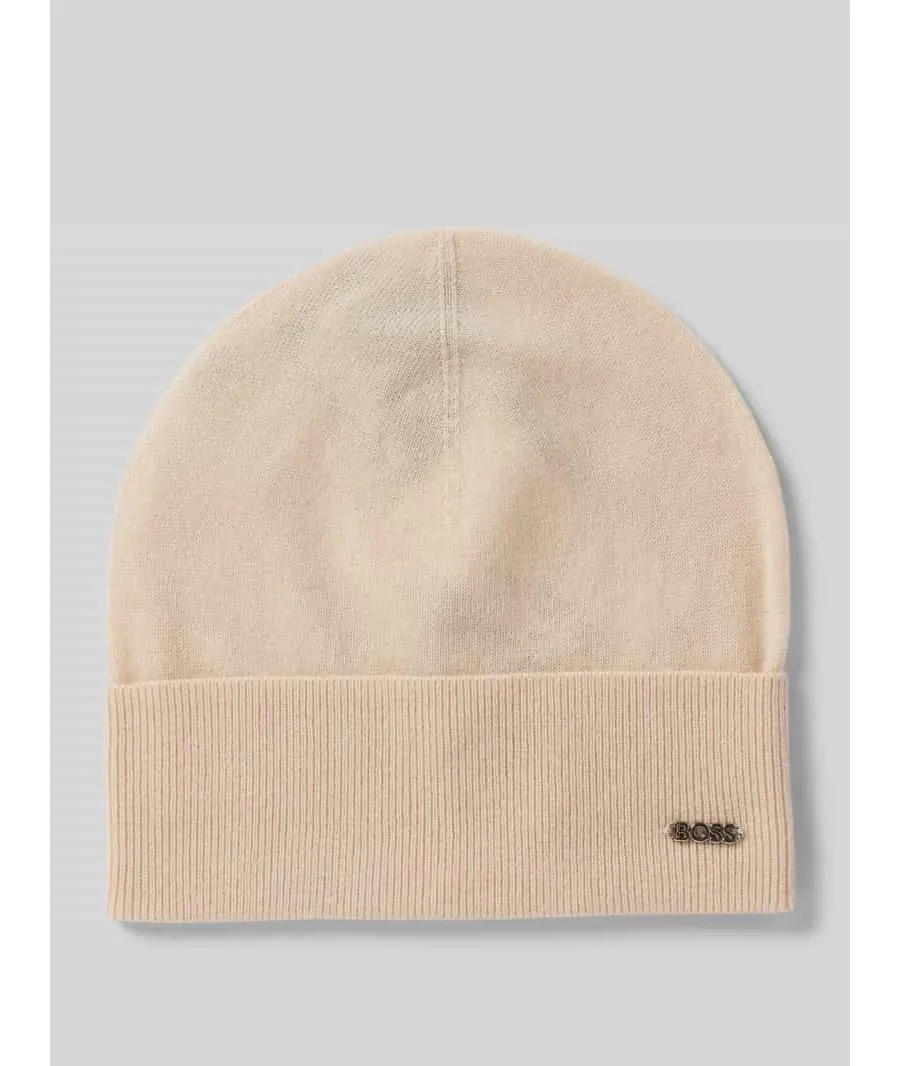obrazek 1 Czapka beanie z aplikacją z logo model ‘Lari’