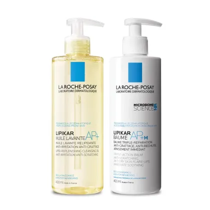 Zdjęcie La Roche-Posay Zestaw (Lipikar Oil + Lipikar Baume AP+M)