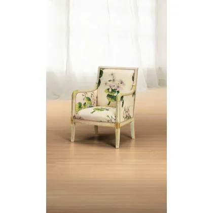 Zdjęcie Oryginalny fotel w stylu antycznym do pięknego salonu - Morello Gianpaolo