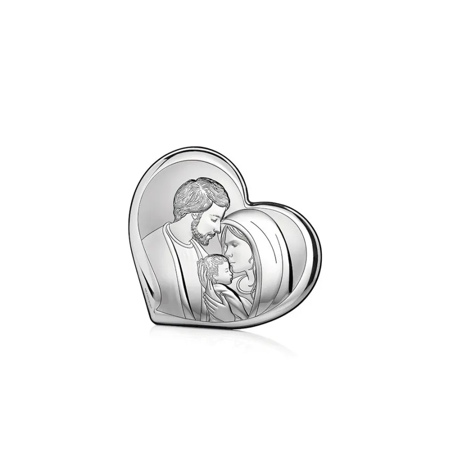 obrazek 1 Wyjątkowa ikona Świętej Rodziny w kształcie serca