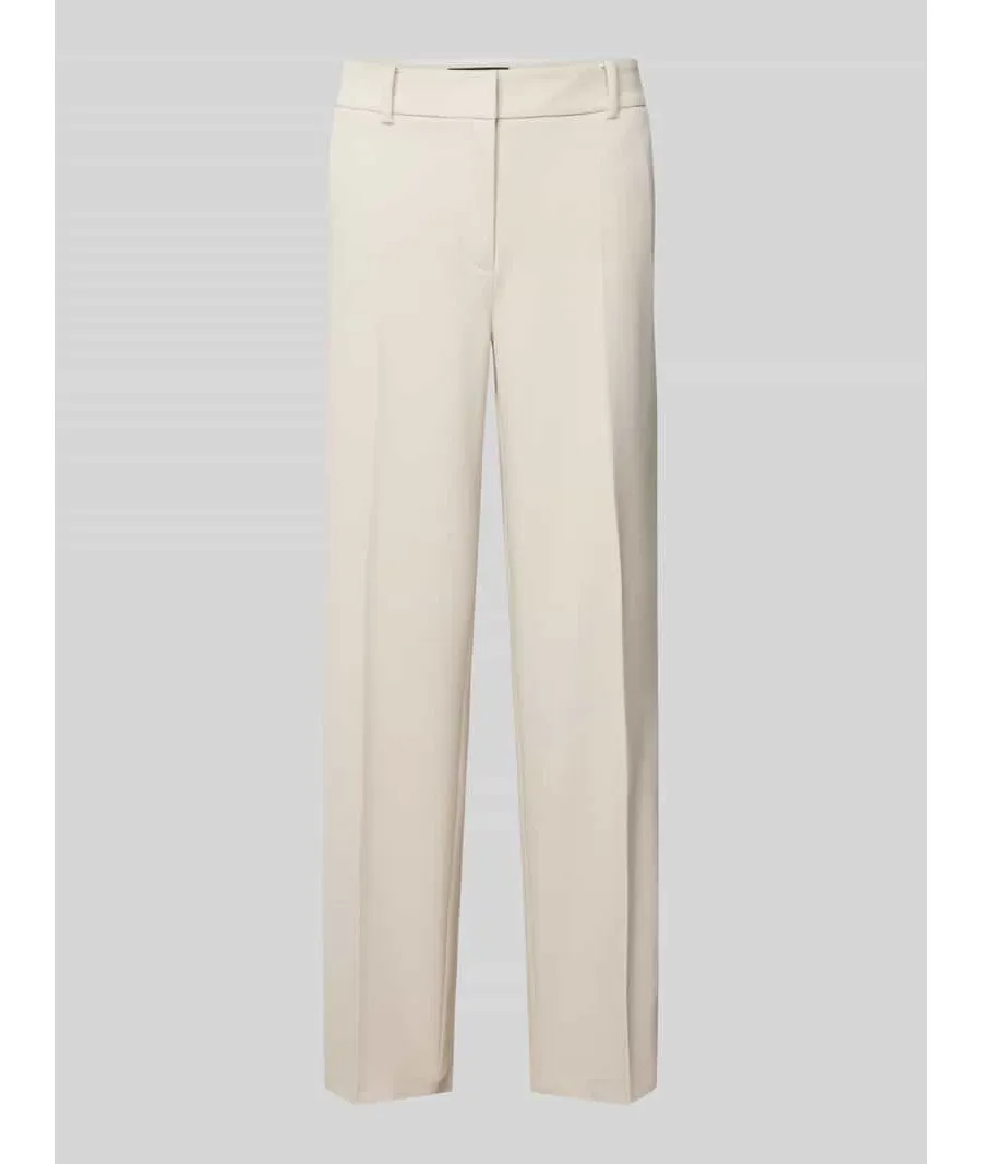 obrazek 1 Spodnie materiałowe z wpuszczanymi kieszeniami w stylu francuskim model ‘AMELIE’