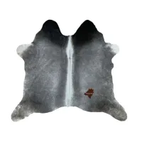 Picture Gray cowhide rug - 150x172 cm