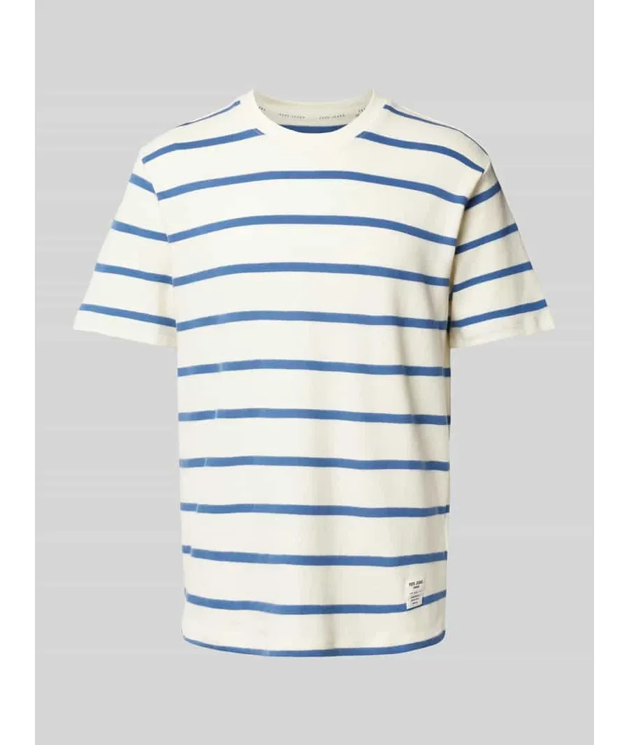 obrazek 1 T-shirt z naszywką z logo model ‘Alessandro’