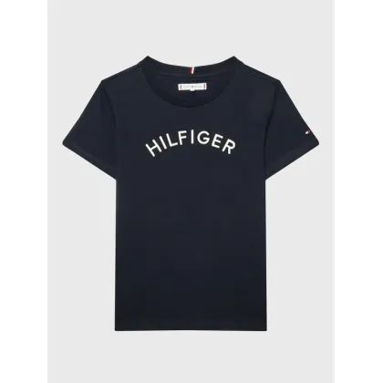 Zdjęcie Tommy Hilfiger T-Shirt Arched KS0KS00401 D Granatowy Regular Fit
