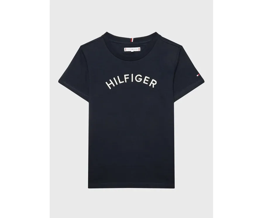 obrazek 1 Tommy Hilfiger T-Shirt Arched KS0KS00401 D Granatowy Regular Fit