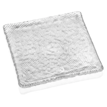 Picture Unique transparent square Diamond plate – IVV