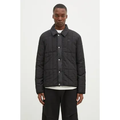 Zdjęcie Maison Kitsuné kurtka Quilted Blouson męska kolor czarny przejściowa NM02104WQ4042