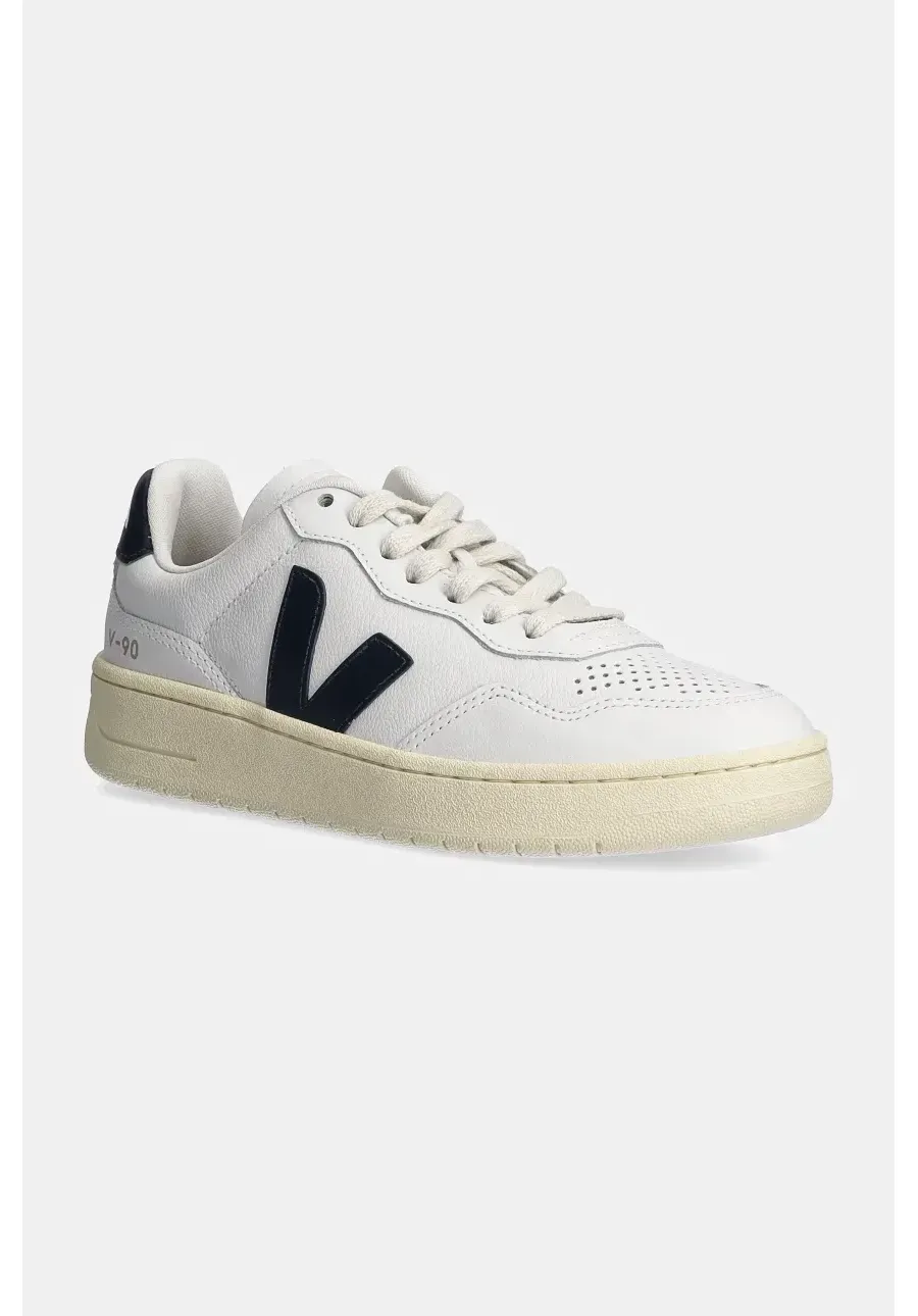 obrazek 1 Veja sneakersy skórzane V-90 kolor biały VD2003656A