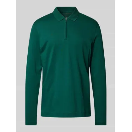 Zdjęcie Koszulka polo z krótkim zamkiem błyskawicznym