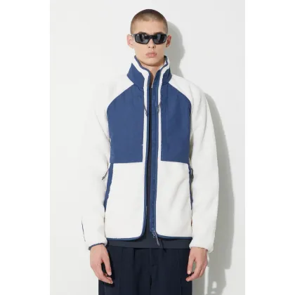 Zdjęcie Fjallraven kurtka Vardag Pile męska kolor niebieski przejściowa