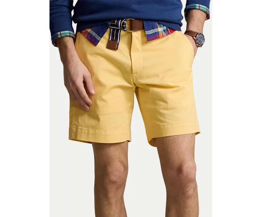 obrazek 1 Polo Ralph Lauren Szorty materiałowe 710799213011 Żółty Slim Fit